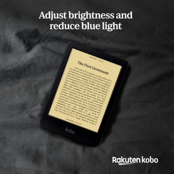 Kobo | Clara Black & White | 300 PPI E-Eeader | 6 Inch | Waterproof | USB-c - Picture 6 of 6
